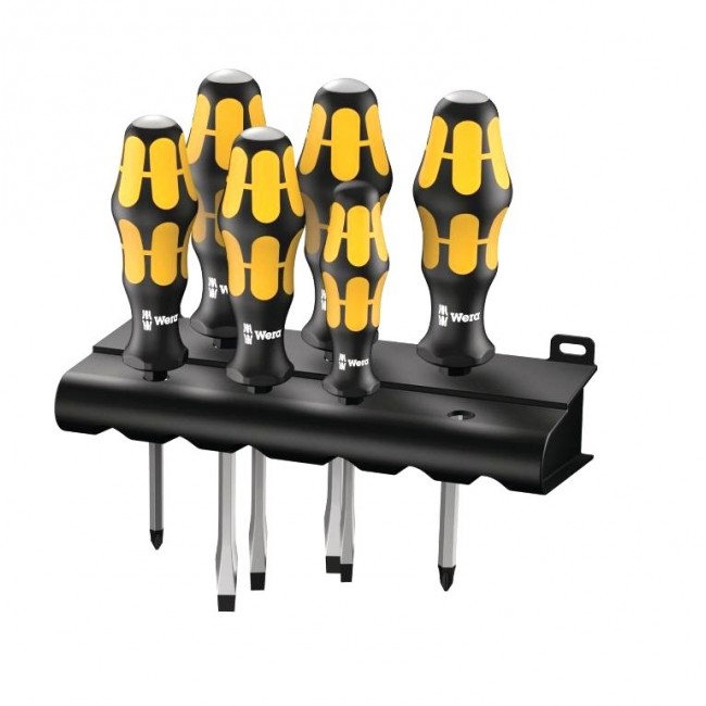 Wera 932/6 Kraftform Set Standard screwdriver