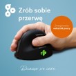 R-Go Tools Ergonomic mouse R-Go HE Break with break software, small (hand size 165 mm), right-handed, Wired, black