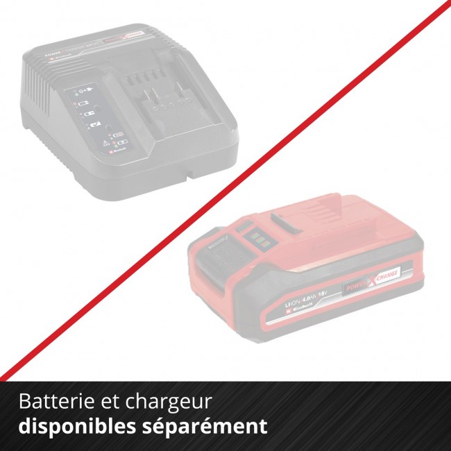 Einhell TE-SV 18 Li-Solo 2-in-1 stick vacuum Battery Dry Bagless Black, Red