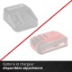 Einhell TE-SV 18 Li-Solo 2-in-1 stick vacuum Battery Dry Bagless Black, Red