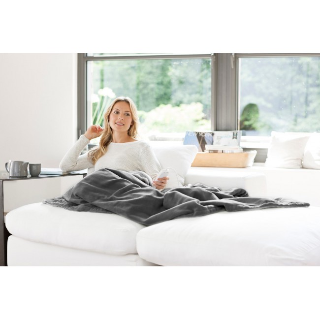 Medisana HB 675 Electric blanket 120 W Grey Microfibre