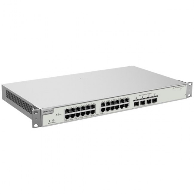 Ruijie Networks RG-NBS3200-24GT4XS-P-V2 network switch Managed L2+ Gigabit Ethernet (10/100/1000) Power over Ethernet (PoE) Grey