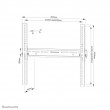 Neomounts WL35-350BL14 TV mount wall 32-65