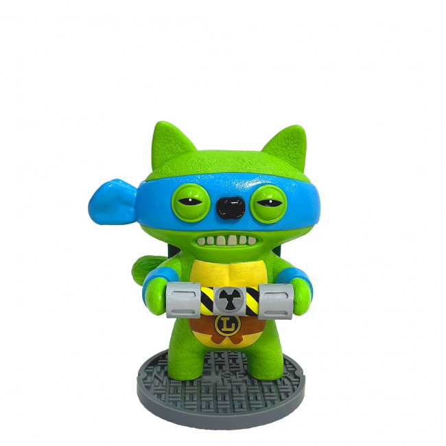 FUGGLER S2 SWAP & STYLE FIGURES - 2 PACK (LEONARDO & MICHELANGELO)