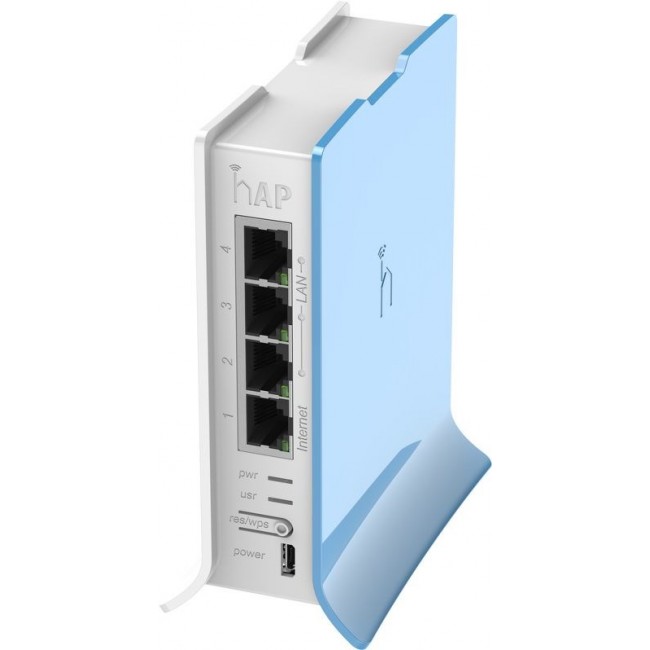 Mikrotik RB941-2ND-TC wireless access point 300 Mbit/s Blue, White Mikrotik RB941-2ND-TC wireless access point 300 Mbit/s Blue, White