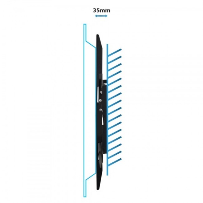 Esperanza ERW014 TV Mount 26' 70 ' 177.8 cm Black