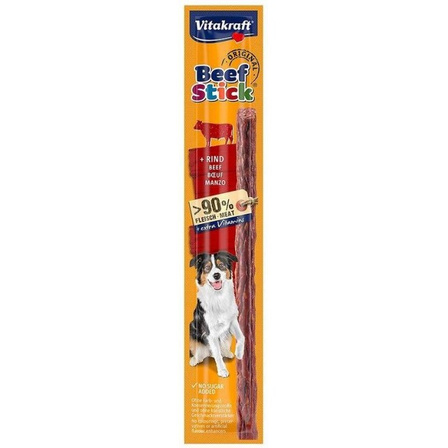 VITAKRAFT Beef Stick with beef - dog treat - 12 g