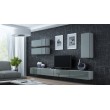 Cama TV stand VIGO 140 30/140/40 white/grey gloss Cama TV stand VIGO 140 30/140/40 white/grey gloss