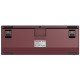 Montech MKey TKL keyboard Gaming USB Burgundy, Dark Grey Montech MKey TKL keyboard Gaming USB Burgundy, Dark Grey