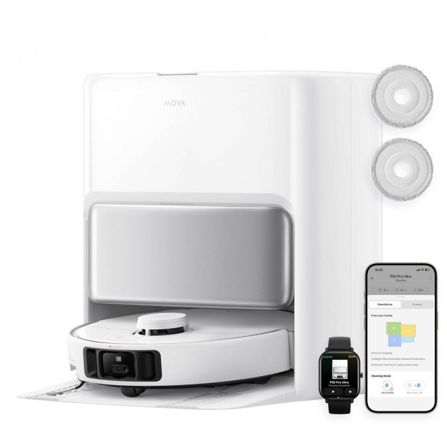 Mova by Dreame P50 Pro Ultra cleaning robot (white) Mova by Dreame P50 Pro Ultra cleaning robot (white)