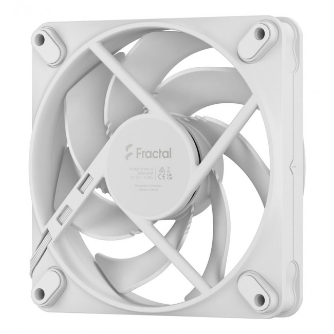 Fractal Design Momentum 12 Computer case Fan 12 cm White 1 pc(s) Fractal Design Momentum 12 Computer case Fan 12 cm White 1 pc(s)