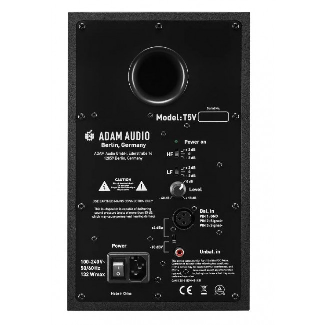 Adam Audio T5V Black Adam Audio T5V Black