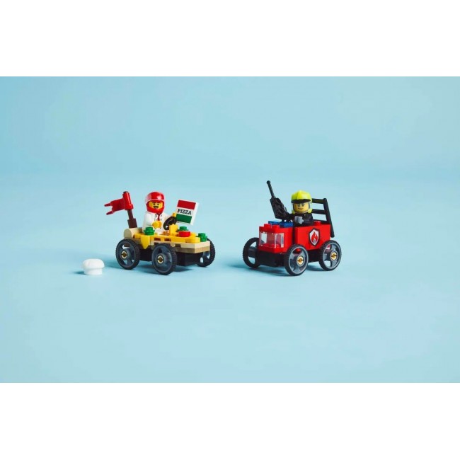 LEGO CITY 60458 Pizza vs. Fire Truck LEGO CITY 60458 Pizza vs. Fire Truck