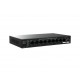 Tenda TEG1110PF-8-120W network switch Unmanaged Gigabit Ethernet (10/100/1000) Power over Ethernet (PoE) Black