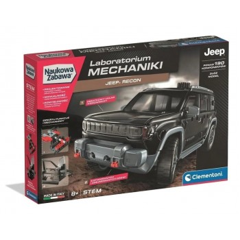 Clementoni Scientific Fun - Mechanics Laboratory: Jeep Recon
