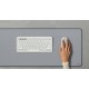 Logitech 920-012204 keyboard Mouse included Universal RF Wireless + Bluetooth QWERTZ German White