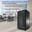 Extralink Rackmount cabinet 27U 600x1000 Black standing Extralink Rackmount cabinet 27U 600x1000 Black standing