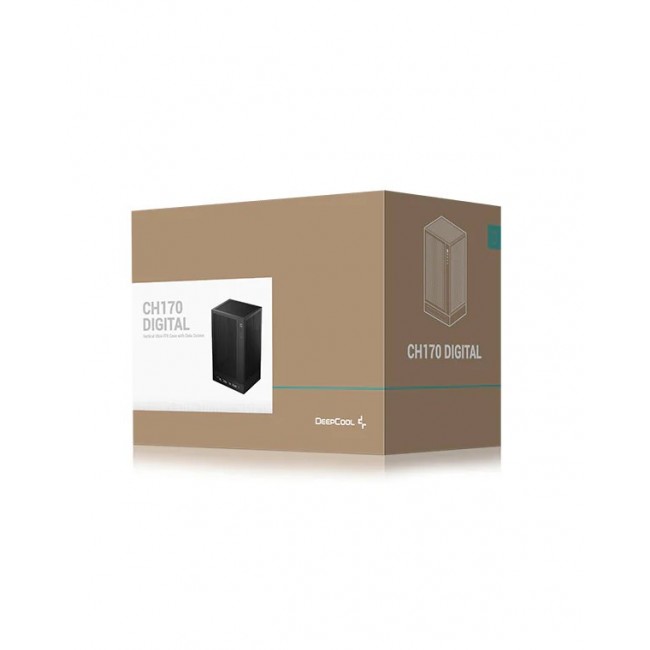 DeepCool R-CH170-BKNPI0D-G-1 computer case Tower Black