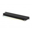 Lanberg PPSA-1024-B patch panel 1U Lanberg PPSA-1024-B patch panel 1U