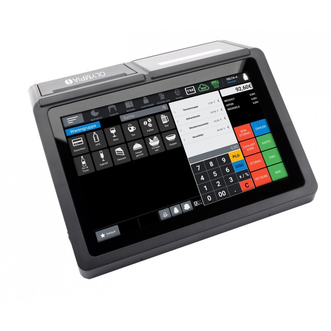 Olympia T110 cash register Direct thermal 100000 PLUs LED