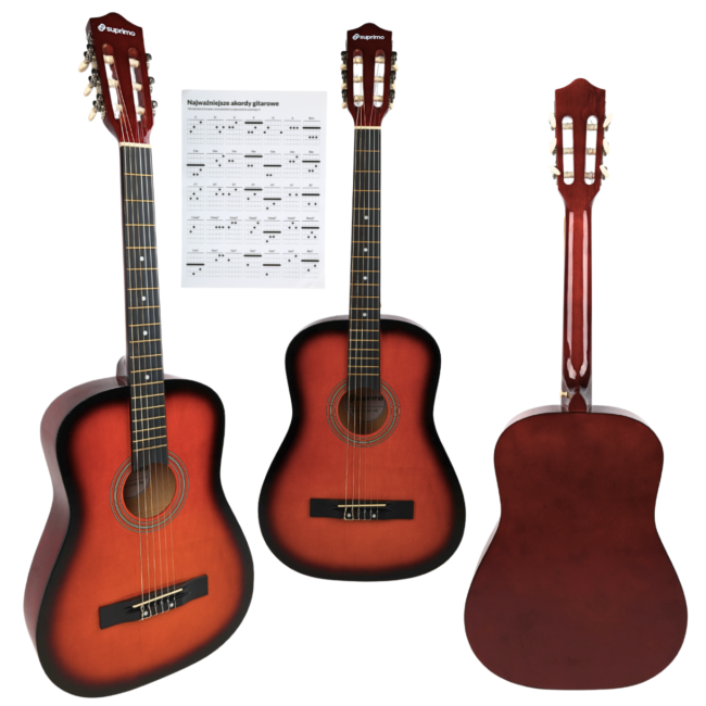 SUPRIMO CGS1 SB - classical guitar 4/4, sunburst SUPRIMO CGS1 SB - classical guitar 4/4, sunburst