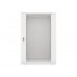 Lanberg wall-mounted installation rack cabinet 19'' 18U 600x450mm gray (glass door) Lanberg wall-mounted installation rack cabinet 19'' 18U 600x450mm gray (glass door)