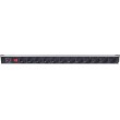 Intellinet Vertical Rackmount 12-Output Power Distribution Unit (PDU), EU CEE 7/3 Outlets, With On/Off Switch and Overload Protection, Built-in 1.8m Power Cord with EU CEE 7/4 Plug