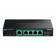 Trendnet TPE-B541 network switch Managed Gigabit Ethernet (10/100/1000) Power over Ethernet (PoE) Black