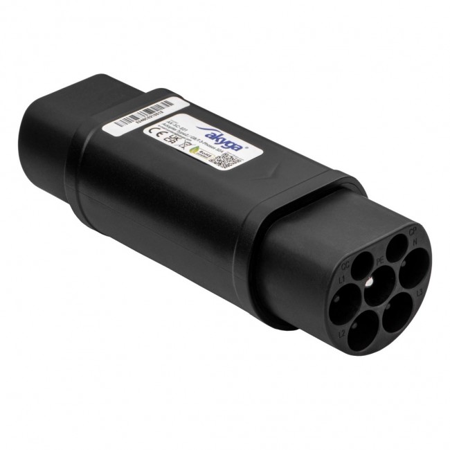Akyga AK-SC-E21 Ladekabel-Adapter [1x Typ 2 (IEC 62196-2) Stecker - 1x GB/T (20234.2-2015) Stecker] Type 2 3 0 m