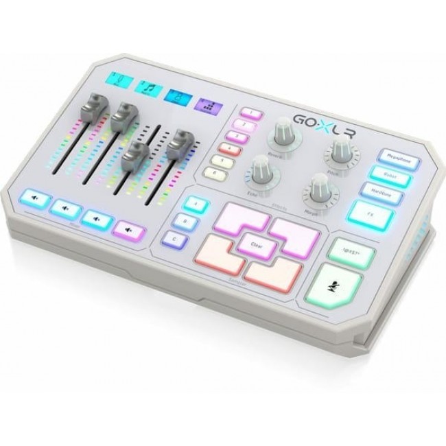 TC Helicon GO XLR-WH Mikser / sampler do streamingu bia y TC Helicon GO XLR-WH Mikser / sampler do streamingu bia y