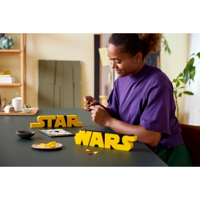 LEGO STAR WARS 75407 Brick-Built Star Wars Logo LEGO STAR WARS 75407 Brick-Built Star Wars Logo