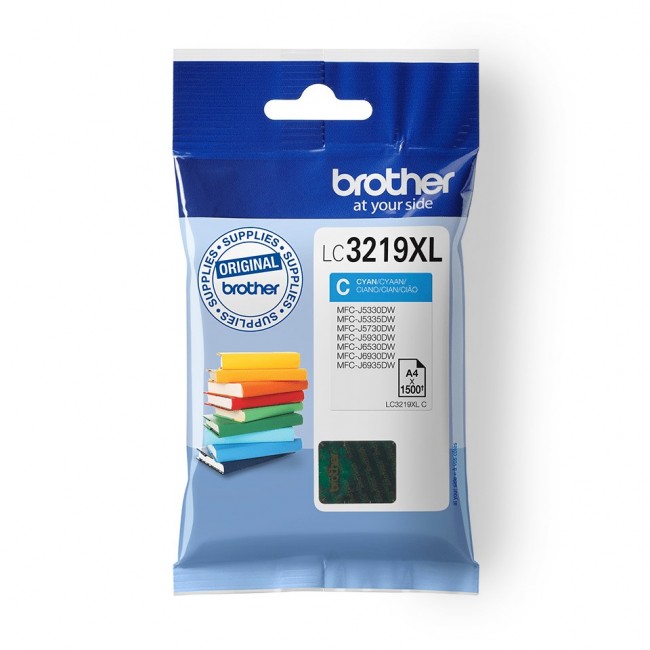 Brother LC3219XLC ink cartridge 1 pc(s) Original Cyan Brother LC3219XLC ink cartridge 1 pc(s) Original Cyan