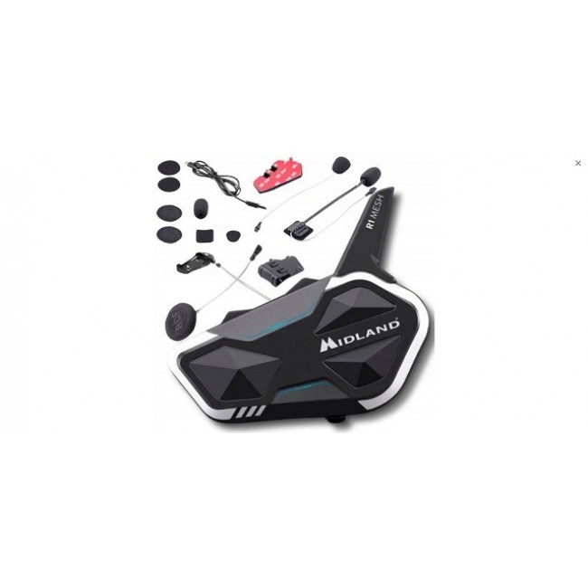 Motorbike Intercom Midland R1 MESH SINGLE Motorbike Intercom Midland R1 MESH SINGLE