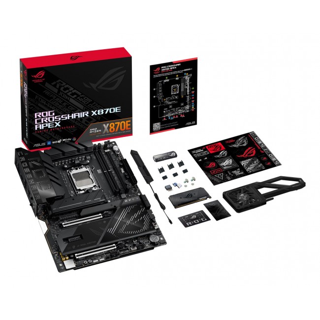 ASUS ROG CROSSHAIR X870E APEX AMD X870E Socket AM5 ATX ASUS ROG CROSSHAIR X870E APEX AMD X870E Socket AM5 ATX