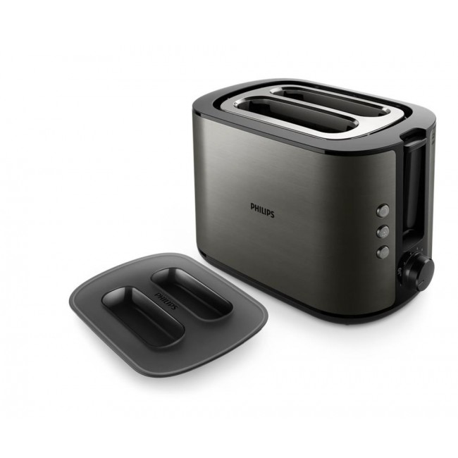 Philips Viva Collection HD2651/80 toaster 8 2 slice(s) 950 W Titanium