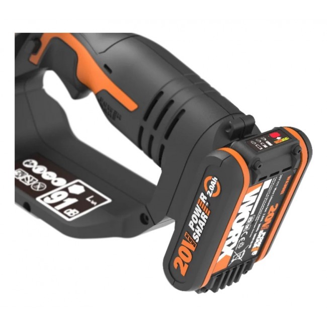 WORX WG324E chainsaw Black, Orange WORX WG324E chainsaw Black, Orange