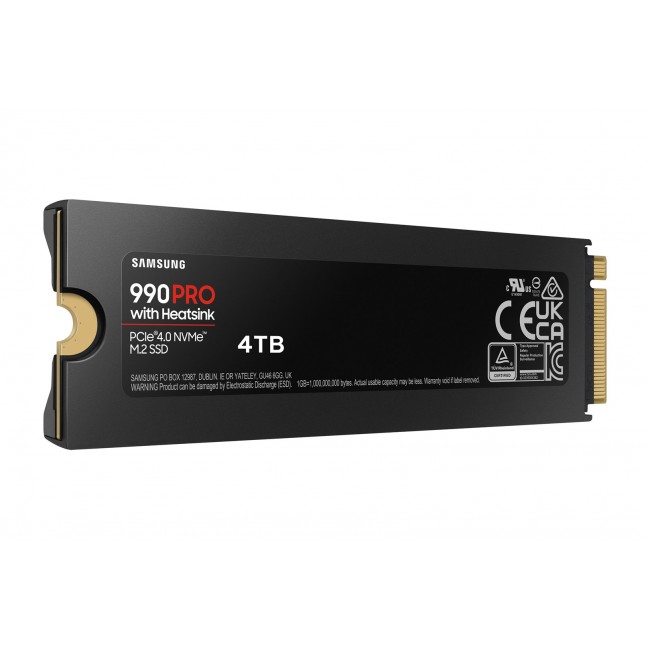 Samsung 990 Pro 4 TB M.2 PCI Express 4.0 NVMe V-NAND TLC Samsung 990 Pro 4 TB M.2 PCI Express 4.0 NVMe V-NAND TLC