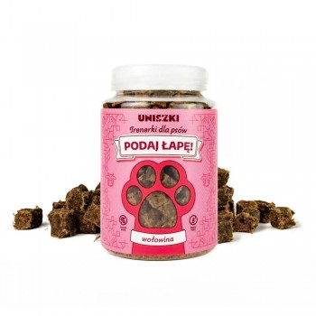 UNISZKI Podaj apę Beef - dog treat - 210g