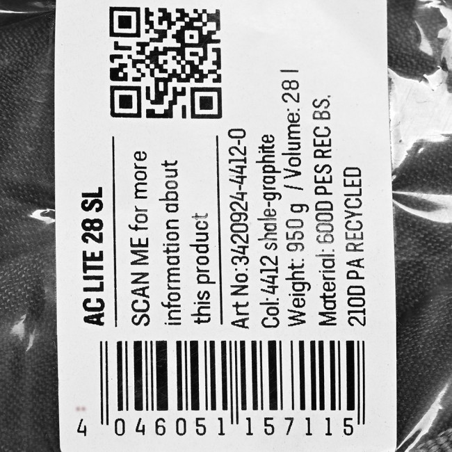 DEUTER AC LITE 28 SL SHALE-GRAPHITE HIKING BACKPACK