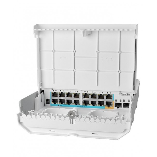 Mikrotik netPower 15FR Fast Ethernet (10/100) Power over Ethernet (PoE) White Mikrotik netPower 15FR Fast Ethernet (10/100) Power over Ethernet (PoE) White