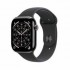 Apple Watch Series 11 GPS + Cellular 42mm Natural Titanium Case with Stone Grey Sport Band - S/M