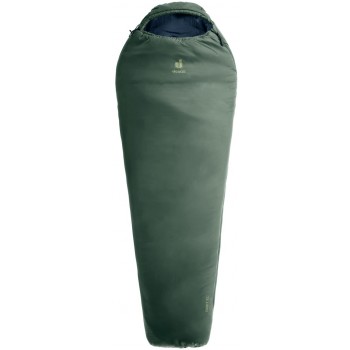 Deuter Orbit EL +5C/41F Adult Mummy sleeping bag Fabric, Polyethersulfone (PES), Ripstop Green