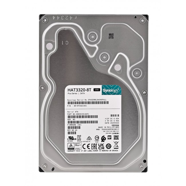 Synology HAT3320-8T internal hard drive 8 TB 7200 RPM 3.5