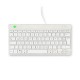 R-Go Tools Ergonomic keyboard R-Go Compact Break, compact keyboard with break software, QWERTZ (DE), wired, white R-Go Tools Ergonomic keyboard R-Go Compact Break, compact keyboard with break software, QWERTZ (DE), wired, white