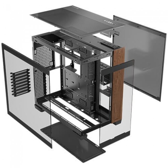 Antec C8 Wood Full Tower Black, Wood