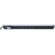 Intellinet Vertical Rackmount 12-Output Power Distribution Unit (PDU), EU CEE 7/3 Outlets, With Single Air Switch, No Surge Protection, Built-in 1.6m Power Cord with EU CEE 7/4 Plug