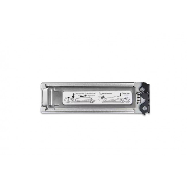 Icy Dock MB842MP-B storage drive enclosure SSD enclosure Black, Silver M.2