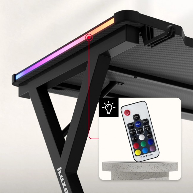 Huzaro Hero 2.3 RGB Gaming Desk