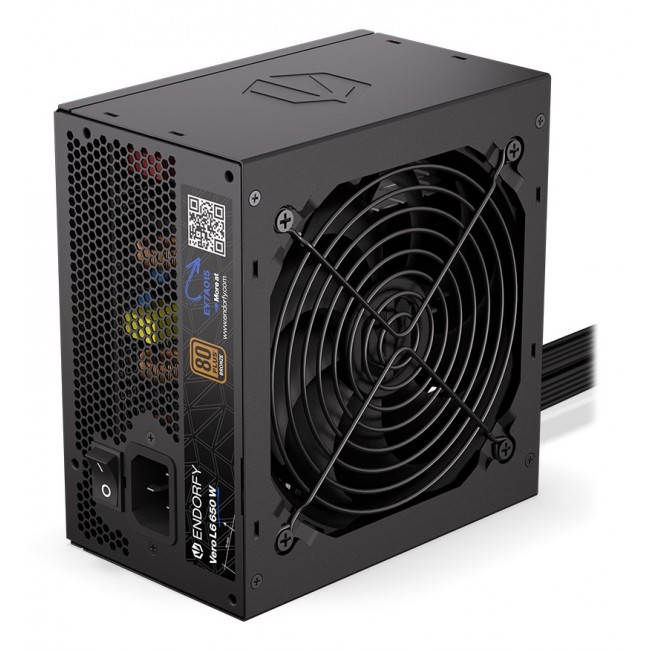 ENDORFY Vero L6 power supply unit 650 W 24-pin ATX ATX Black ENDORFY Vero L6 power supply unit 650 W 24-pin ATX ATX Black