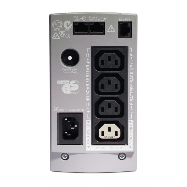 APC Back-UPS CS 350 - UPS - AC 230 V -